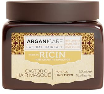 Arganicare Ricin Rizinusöl-Haarmaske mit Arganöl 500 ml