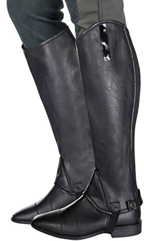 HKM Unisex Reitletten -Elastik-9100 Reitstiefel
