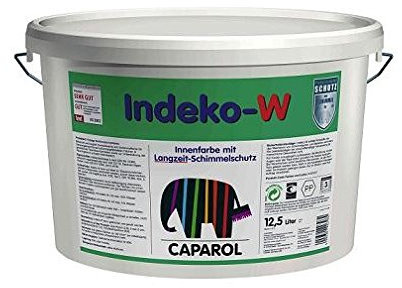 Caparol Indeko-w Waschbare Spezialfarbe, schimmelresistent, 2,5 l