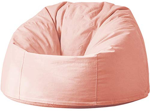 WANGLXCH Liege Sitzsack EPP Styropor Füllung-In&Outdoor Sitzkissen Bodenkissen Kinder Sitzsäcke Relax Game Möbel Kissen Sessel Sofa Gaming Sitz, Pink