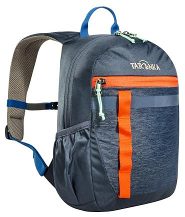 Tatonka Kinderrucksack Husky Bag JR 10 - Rucksack für Kinder ab 4 Jahren - Mit Reflexstreifen und inkl. Sitzkissen - Mädchen und Jungen - 10 Liter - dunkelblau