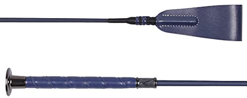 ARBO-INOX Springgerte Marmoroptik am Knauf Kunstledergriff 65cm (Navy)