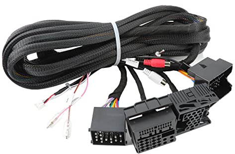 Eonon Extension Wiring Harness 5.5M 17 pin + 40 pin ONLY for Eonon Car GPS CarPlay Android Auto Android Headunit Car Setero for E39A13 E46A13 E46X6S E46X7 E46A12S A0590