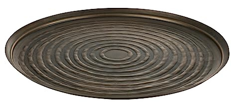 TABLETT RUND KLA Eisen Bronze L