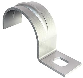 Obo Befestigungsklammer, 1 Fuß, 10 mm, verzinkter Stahl, DIN EN 12329 Marke