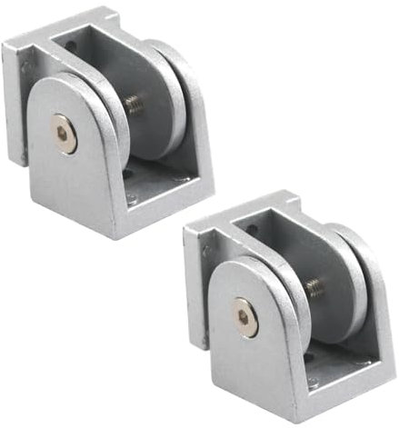 (2 Pieces) 4040 Zinc Alloy Pivot Joint Aluminum Profile Extrusion Joints Connector Corner Connector Fittings Hinges