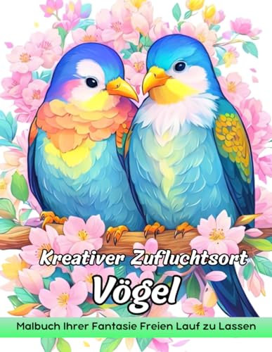 Kreativer Zufluchtsort Vögel Malbuch: Creative Haven Birds Malvorlagen, Skurrile Designs Für Künstlerische Freude Und Vogeleleganz