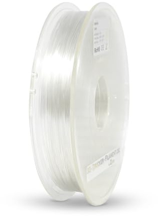 Z3D® NYLON PA12 1,75mm TRANSPARENT-SEMI 500g 3D Drucker Filament - hochwertig, extrem reißfest & flexibel, geringe Schrumpfung, ideal für technische & flexible Teile
