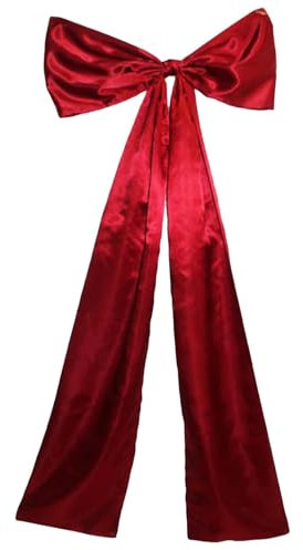 Weihnachtsbaumschleifen – Weihnachtsbaumspitze Schleife | rote Schleifen für den Weihnachtsbaum | Schleife Baumspitze | Weihnachtsbaumspitze | Weihnachtsbaumspitze | Weihnachtsbaumschmuck für Zuhause,