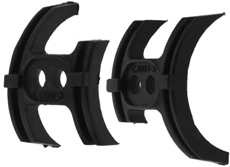 Toyvian 2piezas Guías De Pedalier Antifricción Plástico para Bicicleta y Carretera con Tornillos