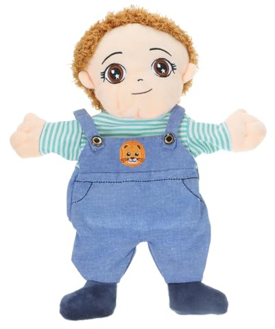 Mikinona Lifelike Handpuppe Plüsch Figur Handspielzeug für Geschichtenerzählen Interaktive Kuschelpuppen für Junge Mädchen und Kreatives Puppentheater Geschenk