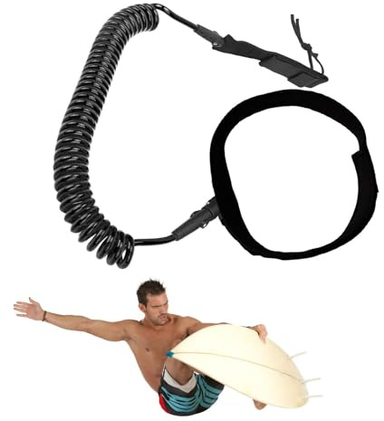 Cuerda de esquí acuático | Cuerda de cintura ajustable ligera de 4 pies - Cuerdas de esquí para deportes acuáticos - para bodyboard, kayak, embarque, natación, embarcaciones al aire libre
