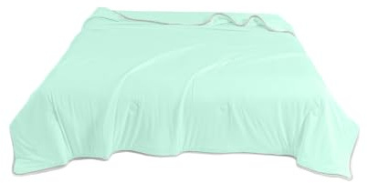 Cooling Blanket for Hot Sleepers 180x200cm Lightweight Breathable Cool Blankets Double-Sided Cool Fibre Summer Quilt for Night Sweats Silent Night Ice Silk Quilt