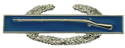 Army Combat Infantry Badge Auto Emblem - 4 x 1 1/4