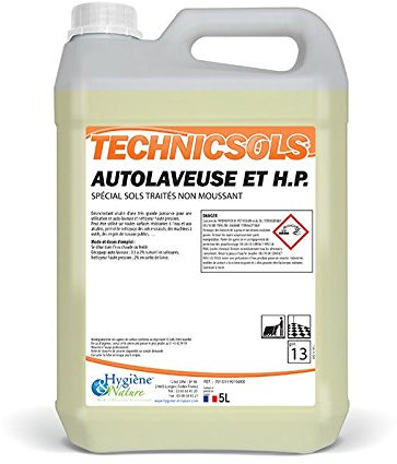Autolaveuse et Nettoyeur Haute Pression Technicsols Hygiène et Nature 5L (5L)