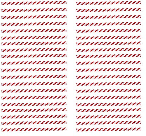 EXCEART Regalos 1400 Piezas Kraft Twist Ties con Alambre de Hierro Dentro Del Patrón de Rayas Flexibles Twist Ties para El Banquete de Boda Envoltura de Dulces Cables Electricos