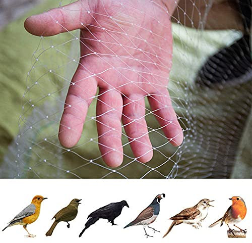 ZXNQ 2 Pièces Protection Filet de Jardin, Récolte pour Les Fruits et Les Noix, Filet de Protection Anti-Oiseaux, Filet de Protection Grandes Dimensions