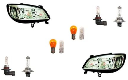 Johns, Scheinwerfer Halogen Front passend für Opel Zafira A 99-05 Leuchtmittel Satz L R