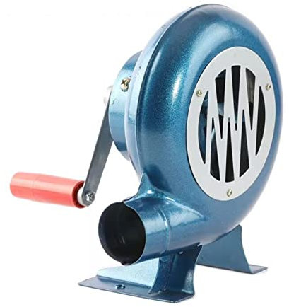 Souffleur De Forge Forgeron À Manivelle - Souffleur De Barbecue Manuel À Engrenages En Fer, Outil De Manivelle De Ventilateur Centrifuge Pour Barbecues, Pour Camping/pique-nique/extérieur ( Size : 80w