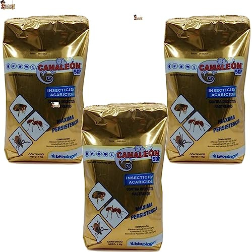 BricoLoco.com Insecticide Sol en poudre contre les insectes rampants 1 kg !!! Pyréthroïde Effet de choc extérieur et intérieur fourmis, cafards, puces, punaises de lit, tiques (3)