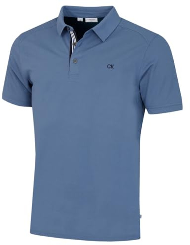 Calvin Klein Herren 2026 Campus Tipped leicht Golf-Poloshirt
