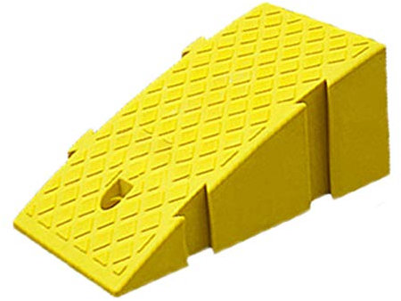 Freiner Rampe, Portable Poids Léger Lourd Devoir Plastique Seuil Rampe pour l'allée, Quai de Chargement, Trottoir, Voiture, Scooter, Vélo, Moto, 25 x 40 x 16 cm