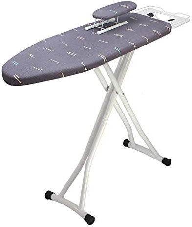 Tabla de planchar, altura ajustable, fácil de almacenar, mesa de planchar para dormitorio, estudio de ropa, armario, dormitorio, herramienta de limpieza y accesorios de planchado