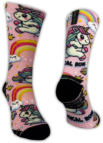 Jungle Socks Elite Series - Calze ad Alte Prestazioni per Running, Traspiranti, Compressive e Rinforzate.