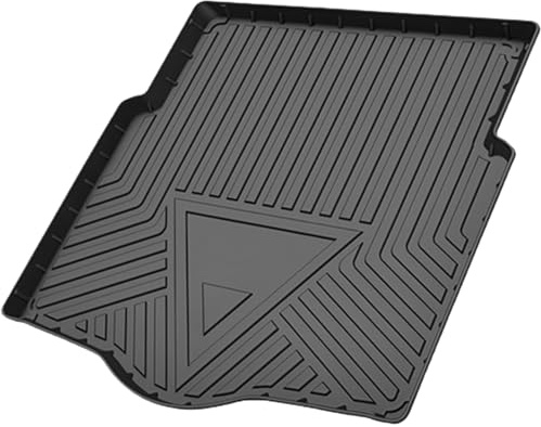 ACROPIX Cargo Liner Rear Trunk Mat Trunk Cargo Luggage Boot Tray Mat Stripes and Triangles Pattern for Chevrolet Cruze Sedan 2016-2019