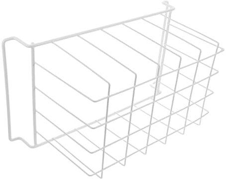Gatuida Refrigerated Storage Basket Metal Wire Freezer Organization Bins for Chest Freezer Hanging Handle Kitchen Organization