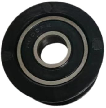 Zxpjkyu Polea Tensora de Nailon con Doble Rodamiento, Accesorio Versátil para Equipos de Fitness. Fácil Montaje. Profesional, 36x21 Mm