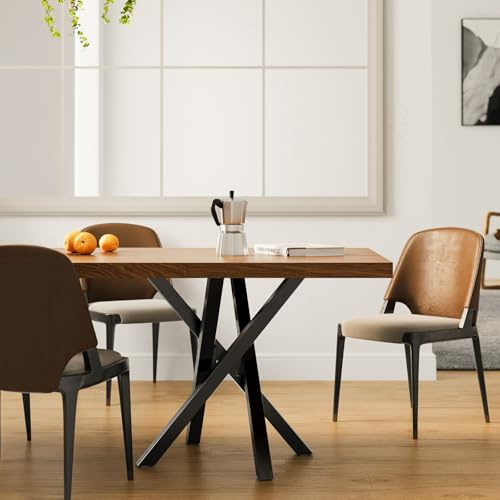 INMOZATA Table Legs Heavy Duty Industrial DIY Furniture Legs for Dinning Table Coffee Table Desk Breakfast Table H71cm