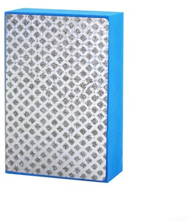 Diamant-Polierpad-Set, 4 Stück, Polierpad, Schleifschwamm für Holz, Fliesen, Glas und Metall, Größe 9,3 x 6,3 x 3,3 cm