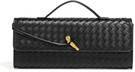 CMLDJBD Damen Henkeltaschen Nische Gewebte Schultertasche Handgehaltene Abendtasche Vielseitige Damentasche