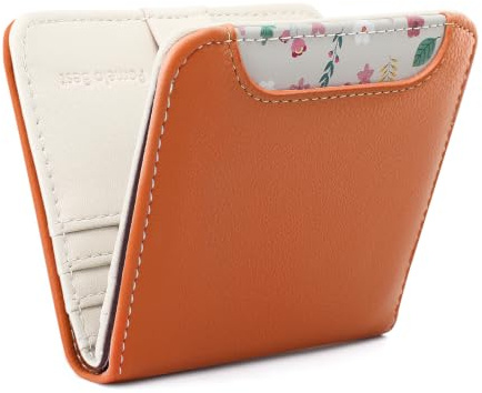 Pomelo Best Petit Portefeuille pour Femme avec Protection RFID - Mini Portefeuille en Cuir PU Souple - Léger et Pratique pour Cartes de Credit