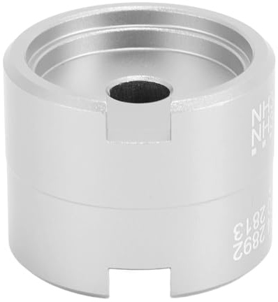 Dioche Portafilter Akvarieslang Klocka Modding Reparationsverktyg - Aluminium Rörelsebashållare för 2824 2892 8200 2813 NH35 NH36 - Essential Tool for DIY Watch Repair (Silver)