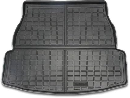 Automatten für Toyota RAV4 2020-2024 Hybrid, Fußmatten, Schutzmatten, Komplettset, Schwarz A, Rechts (Links/Schwarz D)