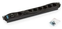 Tritón RAB-PD-X08-A1 48,26 cm (19 Zoll) Steckdosenleiste 8-Fach schwarz