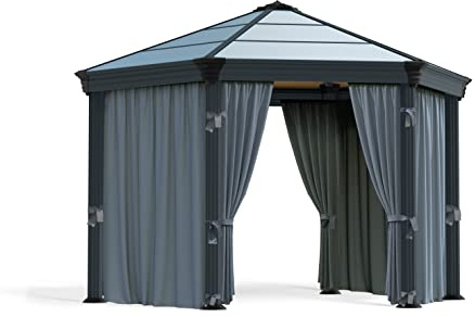 Palram Canopia by Kit de Rideaux pour tonnelle de Jardin Roma