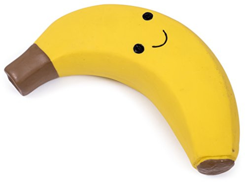 Petface Giocattolo morbido per cani in lattice e banana, grande