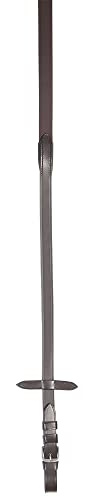 PFIFF 102694 Leder-Gummi-Zügel, breit, braun Full