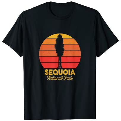 Sequoia National Park - Camicia retrò vintage souvenir Maglietta