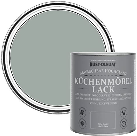 Rust-Oleum Küchenmöbellack im Hochglanz - Finish - Urbangrau 750ml
