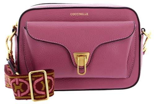 Coccinelle Beat Soft Ribb Umhängetasche Leder 21 cm
