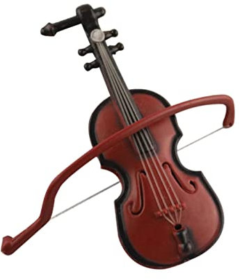 Warmhm Elegante Weihnachtsdekorationen Im Holzmaserungsstil Mit Violinen-anhängern 10 Sets Dekorationen Für Die Feiertage