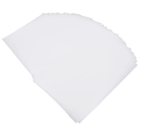 NUOBESTY 100 Stück Transparentes Zeichenpapier Durchscheinendes Tracing Paper Reißfestes Zeichen Schreibpapier Für Kalligraphie Skizzieren Basteln Und Zeichnungen