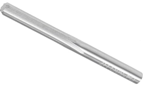 CoCud Chucking Reamer, 4mm Cutting Dia.4 Flutes H7, Tungsten Carbide Milling Cutting Tool - (Applications: for Screw Machines, Turret Lathes, Drill Presses)