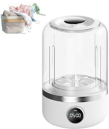Ye02 Underwear Washer, Ye02 Portable Washer, Ye02 Unterwäsche-Waschmaschine, Klein Waschmaschinen, Reisewaschmaschine, Wiederaufladbare Miniwaschmaschine für Unterwäsche, Socken, Babykleidung