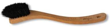 Waya - Geschirrbürste mit Holzgriff - weiche Borsten zur Reinigung von Geschirr und Gläsern - Rosshaar