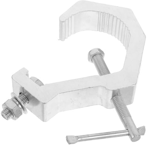 DECOMELODY Heavy Duty Aluminum Alloy Moving Head Light Truss Clamp for Stage Lighting Stand Load Capacity Hook for Spotlights and Bar Lights Quick Installation for Clubs and Theaters